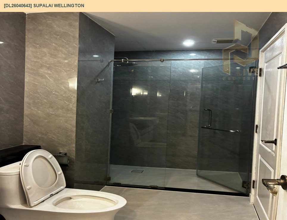รูป DL26040643 ให้เช่าคอนโด ศุภาลัย เวลลิงตัน (Supalai Wellington) ใกล้  MRT ศูนย์วัฒนธรรม พร้อมเข้าอยู่ โทรด่วน 0614453194 LineID @162cjixi - รูปที่ 16/18