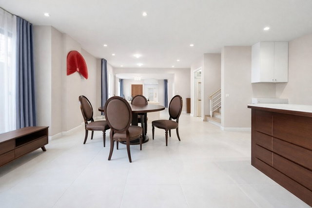 รูป รร.ทวีธาภิเศก 2 2.2 กม. บ้านเดี่ยว 2 ชั้น 4 นอน 3 น้ำ ขนส่งพื้นที่1 2.37กม คฤหาสน์ ตลาดบางขุนเทียน 3กม.ถนนเทียนทะเล 103 ตร.ว. 309 ตร.ม. - รูปที่ 7/8