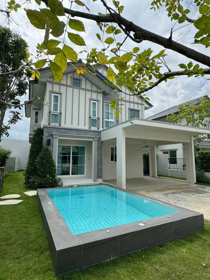 รูป ✨ให้เช่า บ้านเดี่ยว Villaggio3 srinakarin bangna  บางนา กม5 ✨LineID: @Propvel (มี@ ข้างหน้า)✨ - รูปที่ 2/7