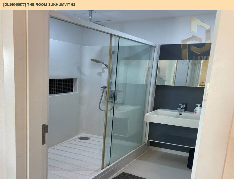 รูป DL26040677 ให้เช่าคอนโด เดอะ รูม สุขุมวิท 62 (The Room Sukhumvit 62) ใกล้ BTS ปุณณวิธี พร้อมเข้าอยู่ โทรด่วน 0800343450 LineID @655ebbvc - รูปที่ 8/8
