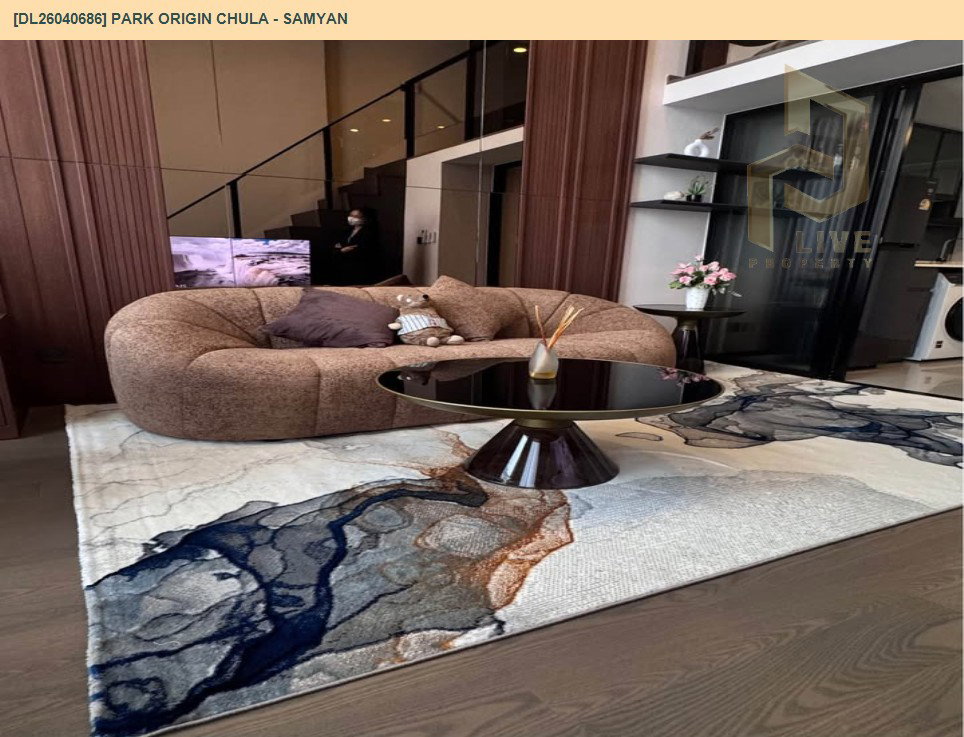 รูป DL26040686 ให้เช่าคอนโด พาร์ค ออริจิ้น จุฬา - สามย่าน (PARK ORIGIN CHULA - SAMYAN) ใกล้ MRT หัวลำโพง พร้อมเข้าอยู่ โทรด่วน 0653619502 LineID @897iyzll - รูปที่ 2/15