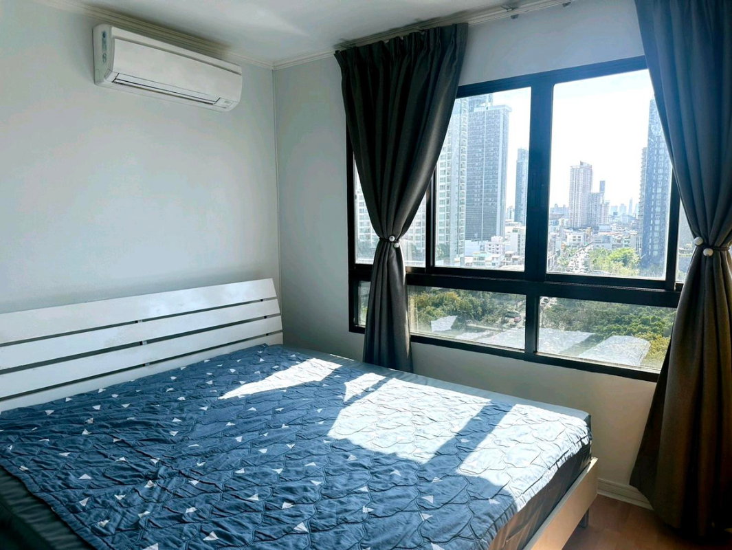 รูป P0676/[เช่า] Lumpini Ville Sukhumvit 77 ห้องใหญ่ 35 ตร.ม. ฟังก์ชันครบ เดินทางสะดวกใกล้ BTS อ่อนนุช - รูปที่ 2/12
