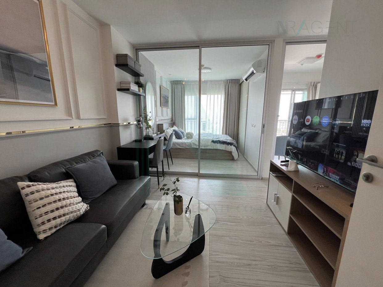 รูป 🎊 ให้เช่าคอนโด แอสปาย รัตนาธิเบศร์ 2 อาคาร 1 ชั้น 10 1 ห้องนอน ขนาด 30 ตรม ใกล้ Big C รัตนาธิเบศร์ - รูปที่ 5/8