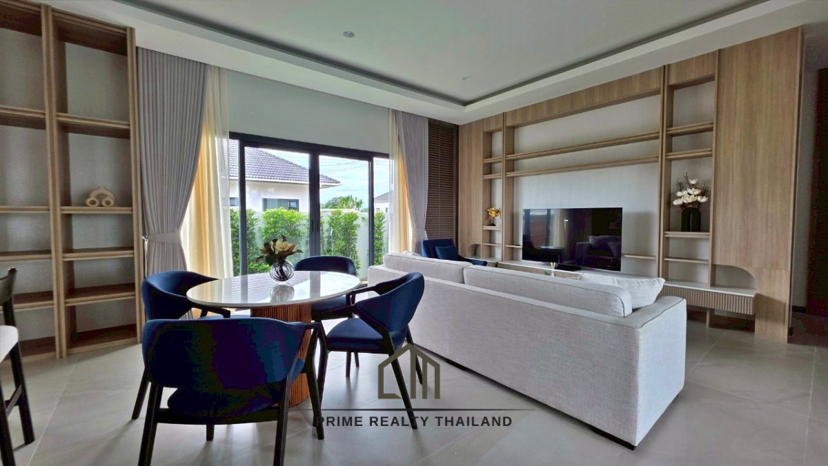 รูป วิลล่าหรู 3 ห้องนอน พร้อมสระว่ายน้ำ  – ใกล้ตลาดน้ำชื่อดัง - รูปที่ 10/15