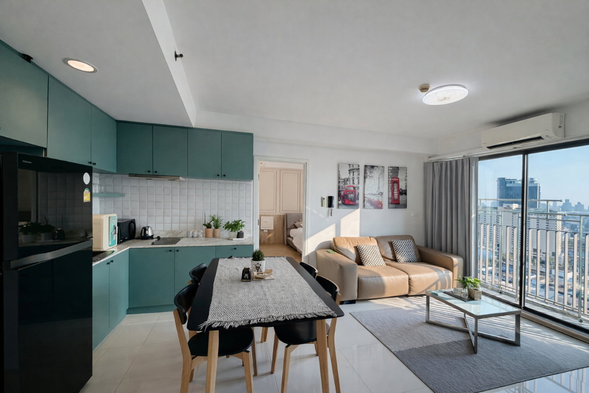 รูป 🍀🍀  Fully Furnished 💝ให้เช่า📌ฟิวส์ โมเบียส รามคำแหง สเตชั่น(Line:@rent2022)✨พร้อมเข้าอยู่  ✨ A11159 - รูปที่ 5/13