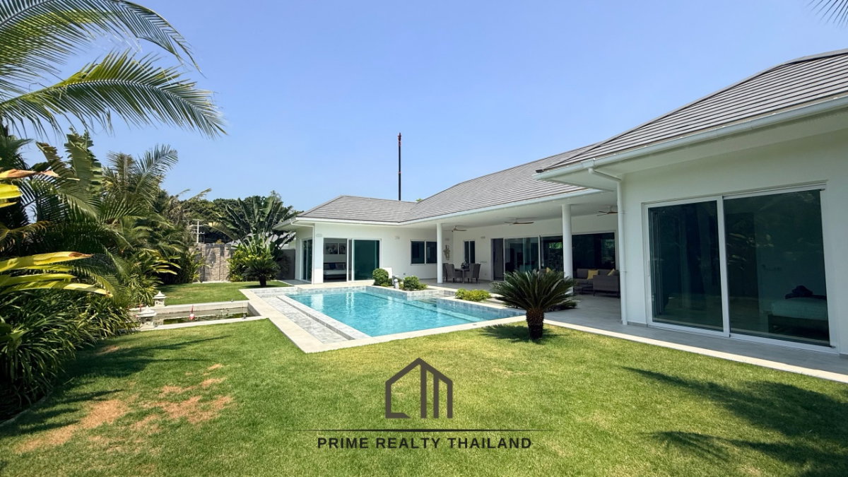 รูป วิลล่าหรูสไตล์โมเดิร์นพร้อมสระว่ายน้ำ - รูปที่ 6/28