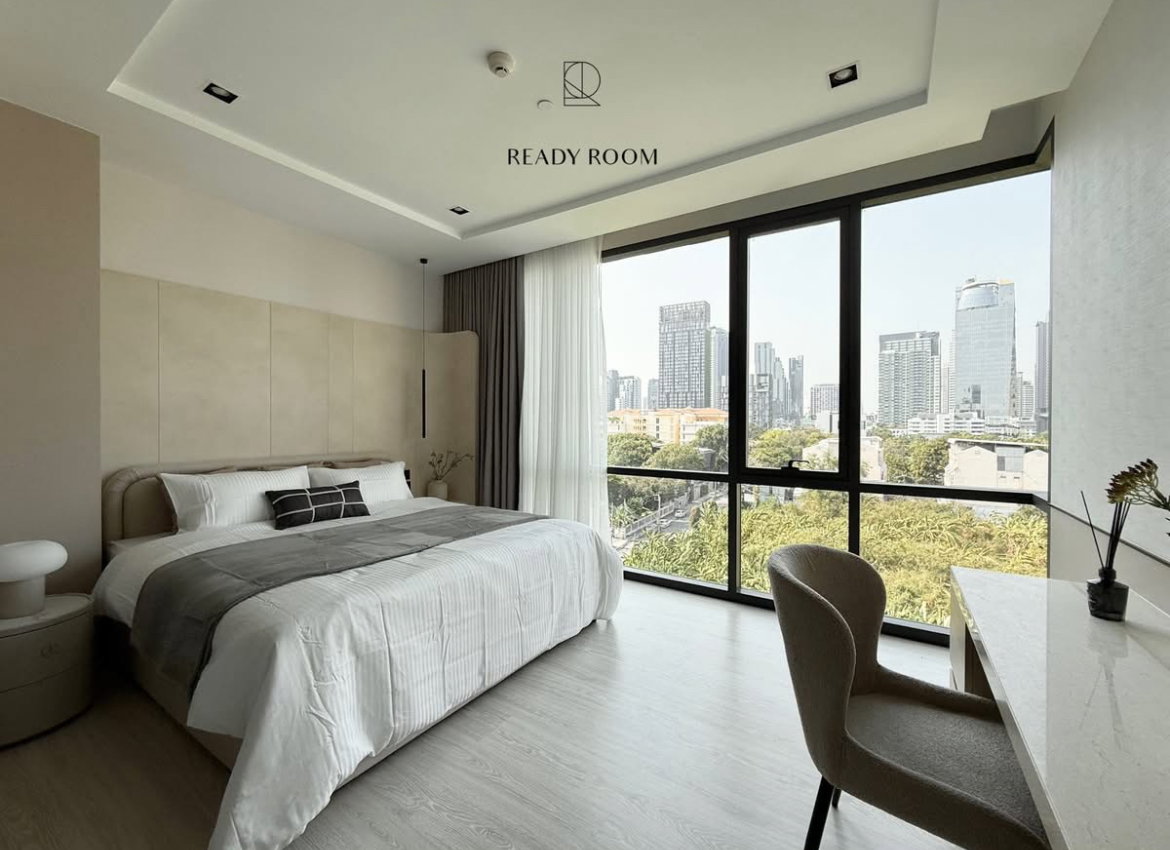 รูป 🌟✅ให้เช่าคอนโด: เดอะ รูม สุขุมวิท 38 (The Room Sukhumvit 38) 700ม. จาก BTS ทองหล่อ (มีรถรับส่ง)  - 2ห้องนอน 2ห้องน้ำ✨ - รูปที่ 4/9