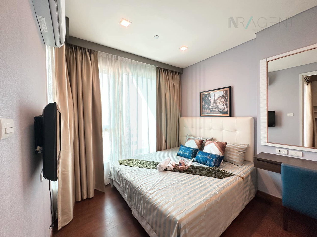 รูป 🔺 ให้เช่าคอนโด ไอวี่ ทองหล่อ อาคาร 1 ชั้น 10 1 ห้องนอน ขนาด 43.00 ตรม ใกล้ Maxvalu Tanjai - รูปที่ 2/8