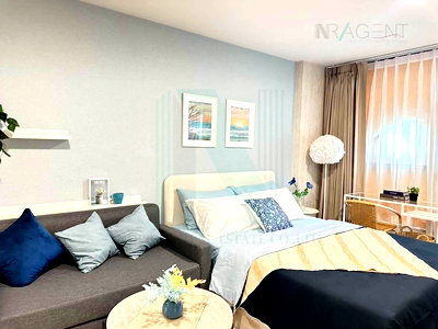 Condos for rent Ratwinit Bangkaeo School  : For Rent Condo ATMOZ TROPICANA BANGNA Building D, Floor 2,Studio, Room size 24 sqm