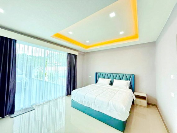 รูป ถ.จอมเทียน AIRBNB ให้เช่าบ้าน Pool Villa 5 นอน 5 น้ำ ใกล้ถนนชัยพฤกษ์ และตลาดชุมชน 800 ม. 102 ตร.ว. 300 ตร.ม. สระว่ายน้ำส่วนตัว เฟอร์ฯครบ - รูปที่ 8/8