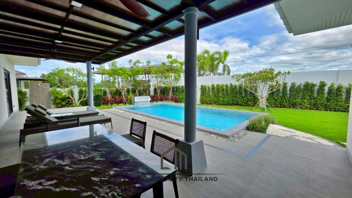 รูป วิลล่าหรู 3 ห้องนอน พร้อมสระว่ายน้ำ  – ใกล้ตลาดน้ำชื่อดัง - รูปที่ 5/15