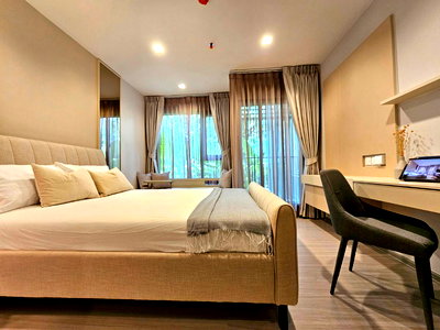 Condos for rent : 🟢Condo For Rent 🟢Life Sathorn Sierra Near BTS Talat-Phlu Fully-Furnished Type 1 Bedroom 1 Bathroom📱ADD LINE @572aurac