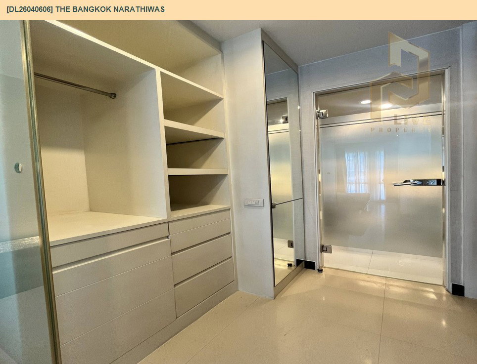 รูป DL26040606 ให้เช่าคอนโด เดอะ แบงค็อก นราธิวาส (The Bangkok Narathiwas) ใกล้ BTS สุรศักดิ์ พร้อมเข้าอยู่ โทรด่วน 0653619502 LineID @897iyzll - รูปที่ 8/14
