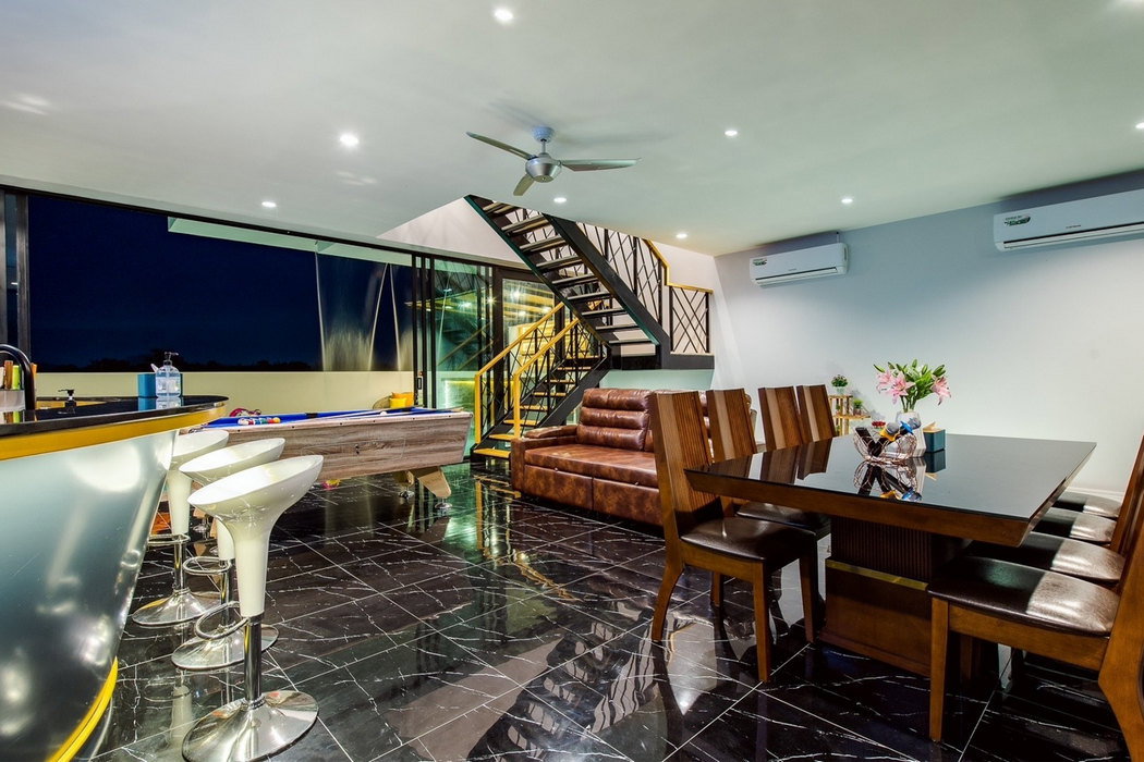 รูป Call : 089-926-7665 La Mer Pool Villa Hua Hin พูลวิลล่าหัวหินสุดหรู 100 ตารางวา 4 ห้องนอน 4 ห้องน้ำ ตกแต่งพร้อมเข้าอยู่ - รูปที่ 6/13