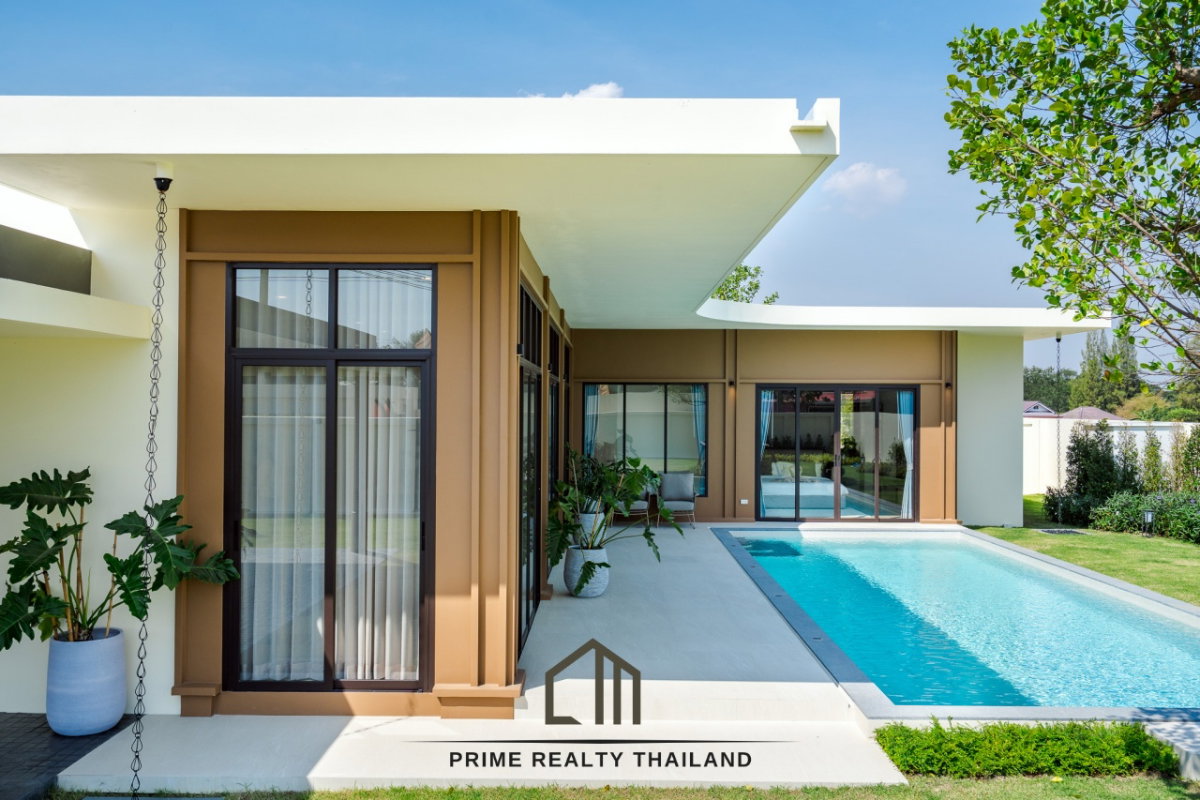 รูป Issara Ville Hua Hin – บ้านหรูหัวหิน วิลล่าสไตล์โมเดิร์นทรอปิคอล - รูปที่ 3/21