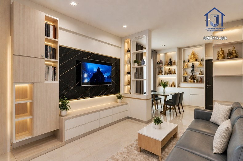 รูป ขายบ้านเดี่ยว 2 ชั้น หมู่บ้านเดอะวัน ไลฟ์ บางนา ซอยนัมเบอร์วัน-ราม2 ถนนคู่ขนานกาญจนาภิเษก   ใกล้เมกาบางนา & รร.สาธิต ม.รามฯ 2 - รูปที่ 6/18