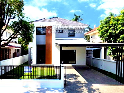 ขายบ้านเดี่ยว : โอกาสสุดท้าย! บ้านสวยใกล้รถไฟฟ้า 3 สาย + ถนนกรุงเทพกรีฑาตัดใหม่ เพอร์เฟคเพลส รามคำแหง รีโนเวทใหม่สไตล์โมเดิร์น 198 ตร.ม. พร้อมอยู่ทันที