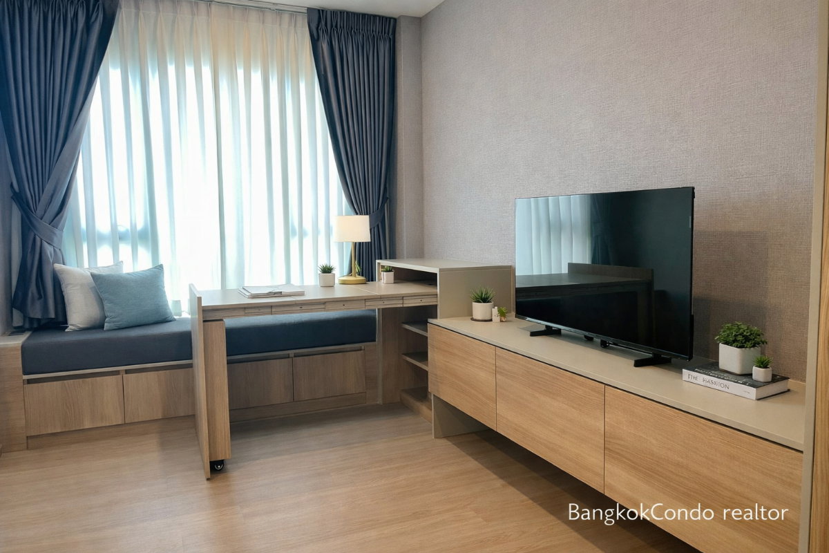 รูป 🍀🍀 Modern Room💙 ให้เช่า📌 แอสปาย สุขุมวิท พระราม4 (Line:@rent2022)BTS พระโขนง ✨พร้อมเข้าอยู่  ✨ A10800 - รูปที่ 2/7