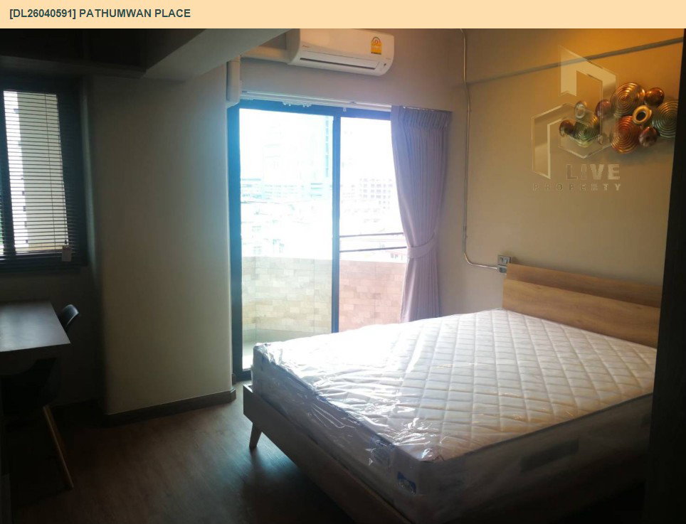 รูป DL26040591 ให้เช่าคอนโด ปทุมวัน เพลส (Pathumwan Place) ใกล้ BTS สยาม พร้อมเข้าอยู่ โทรด่วน 0653619502 LineID @897iyzll - รูปที่ 3/13