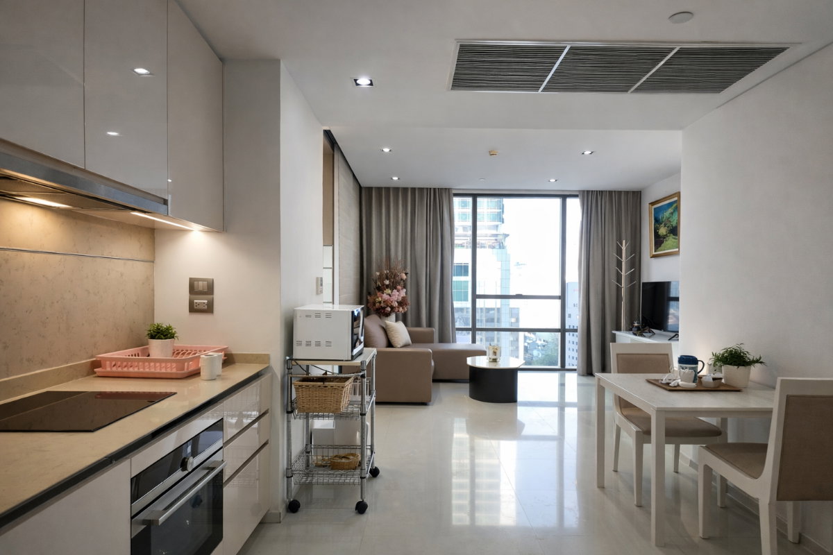 รูป 🍀🍀 Prime Condo location 🚆ให้เช่า📌 เดอะ แบงค็อก สาทร(Line:@rent2022)✨BTS สุรศักดิ์✨พร้อมเข้าอยู่🔖A10209 - รูปที่ 6/16