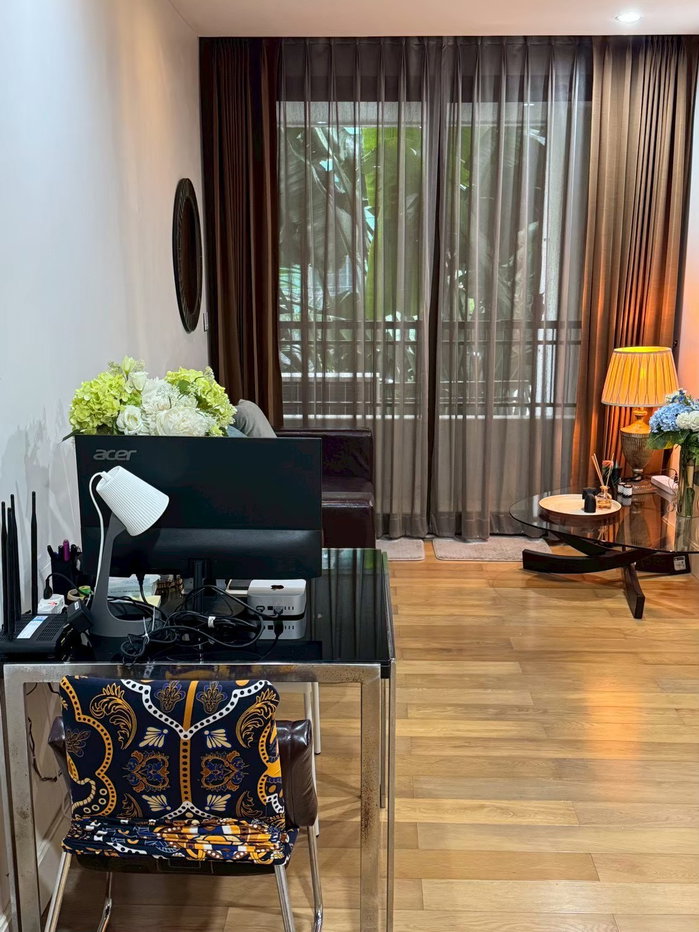 รูป ขาย คอนโด โคเรสซิโอ สาทร พิพัฒน์ COLLEZIO SATHORN PIPAT ใกล้ BTS ช่องนนทรี เฟอร์ครบ 43 ตร.ม. ชั้น 4 ขนาด 1 ห้องนอน - รูปที่ 6/10