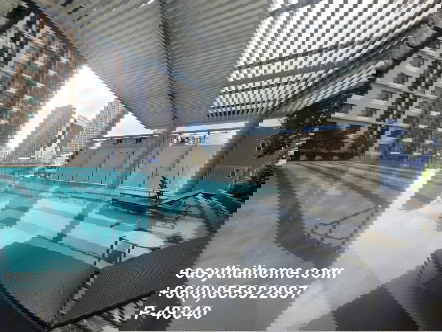 รูป P-49340 วิวเมืองสวย! Life Asoke 1 ห้องนอน ใกล้ MRT เพชรบุรี 18,000 บาท | Line Id: @easythaihome | 085-592-2897 - รูปที่ 9/10