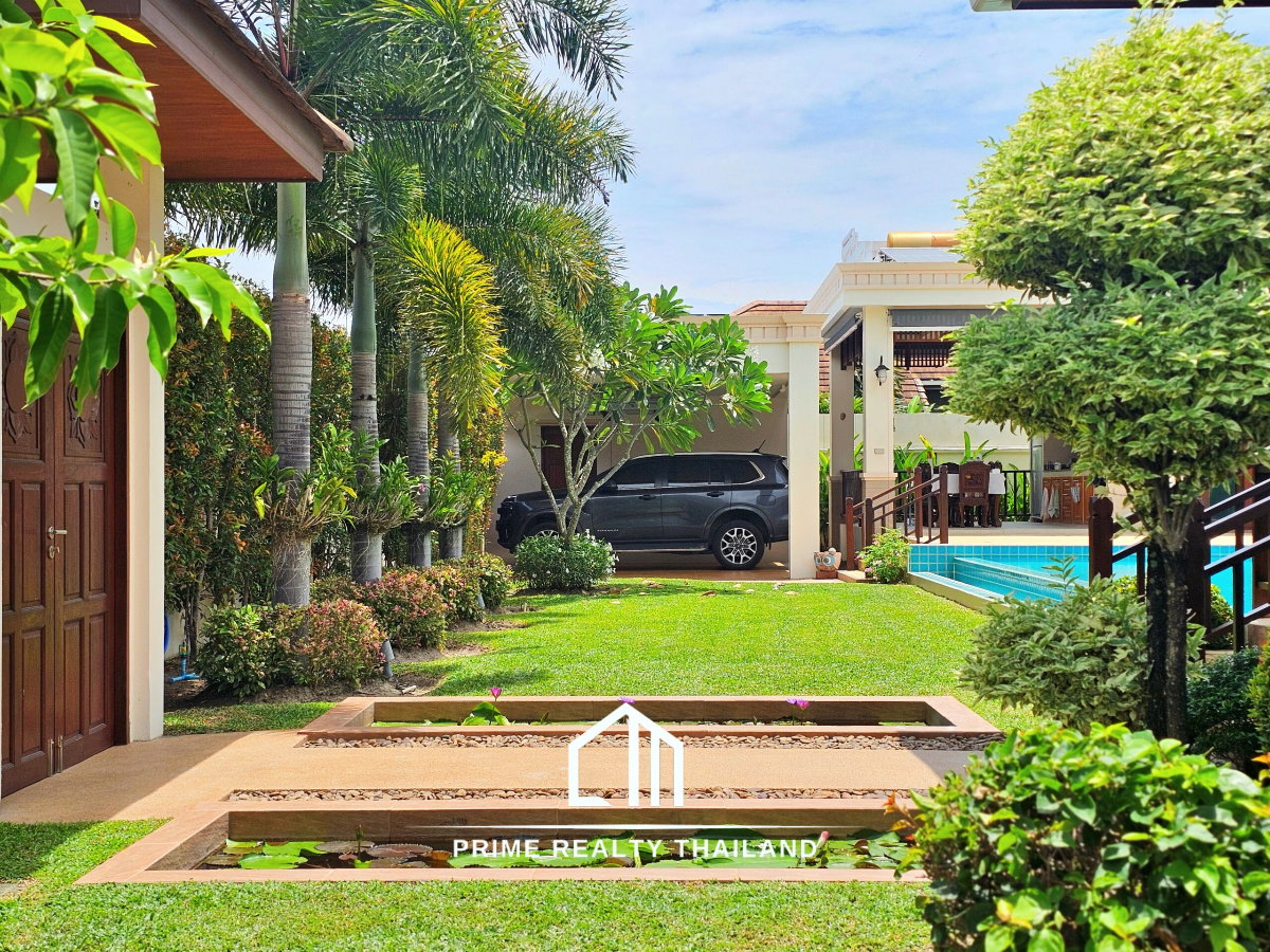 รูป ขายวิลล่าสไตล์บาหลี 4 ห้องนอน ทำเลหัวหิน ซอย 88 - รูปที่ 2/26