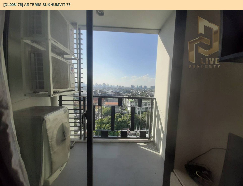รูป DL008175 ให้เช่าคอนโด อาร์ทีมิส สุขุมวิท 77 (Artemis Sukhumvit 77) ใกล้ BTS อ่อนนุช พร้อมเข้าอยู่ โทรด่วน 0614453194 LineID @162cjixi - รูปที่ 7/7
