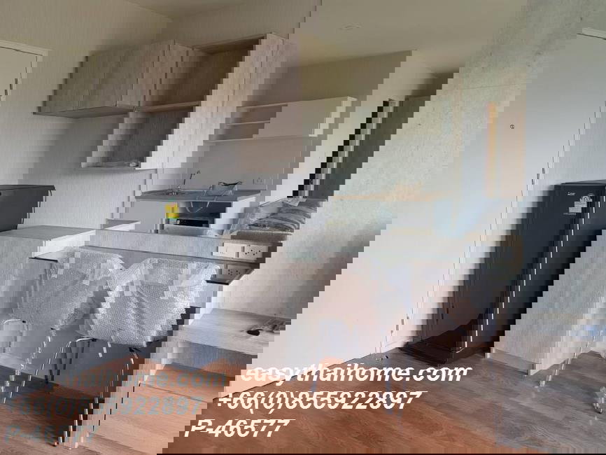 รูป P-46577 ห้องสตูดิโอวิวสวนสวย ลุมพินี วิลล์ สุขุมวิท 76-แบริ่ง สเตชั่น 2 ใกล้ BTS Bearing! เริ่มต้น 8,500 บาท | Line Id: @easythaihome | 085-592-2897 - รูปที่ 9/10