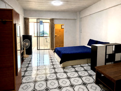 Condos for rent : Condo for Rent in Ram Intra Km. 8, 32 sq.m., New Air Conditioner, Separate Kitchen, Free Wi-Fi, THB 5,300/Month (Keerasap Mansion Ville)