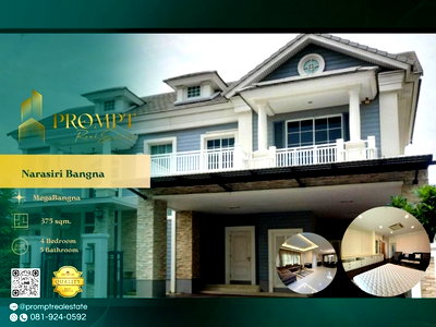 บ้านเดี่ยวให้เช่า : MN04475 - Narasiri Bangna : MegaBangna 
