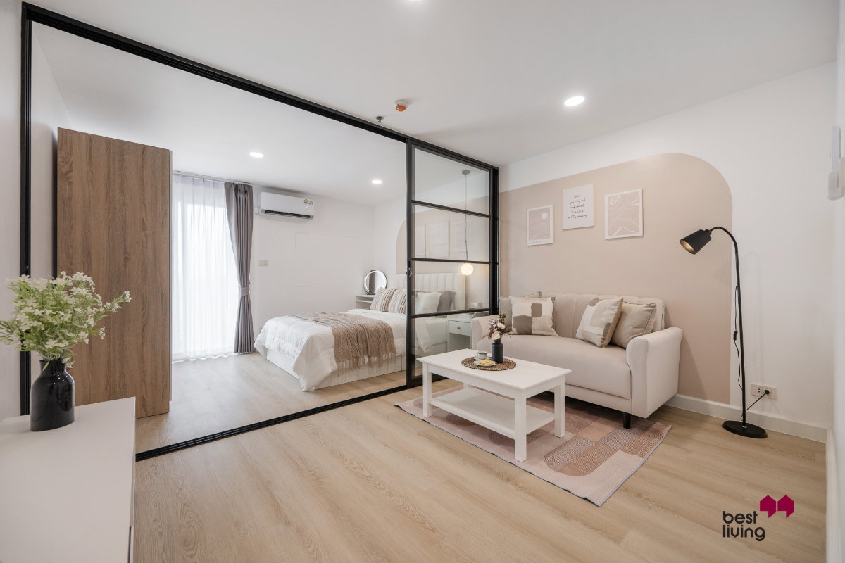 รูป Regent Home 6/1 Prachacheun ห้อง Studio แต่งครบ ใกล้ MRT - รูปที่ 2/4