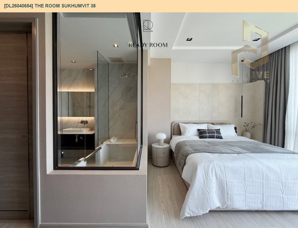 รูป DL26040654 ให้เช่าคอนโด เดอะ รูม สุขุมวิท 38 (The Room Sukhumvit 38) ใกล้ - พร้อมเข้าอยู่ โทรด่วน 0614453194 LineID @162cjixi - รูปที่ 4/11