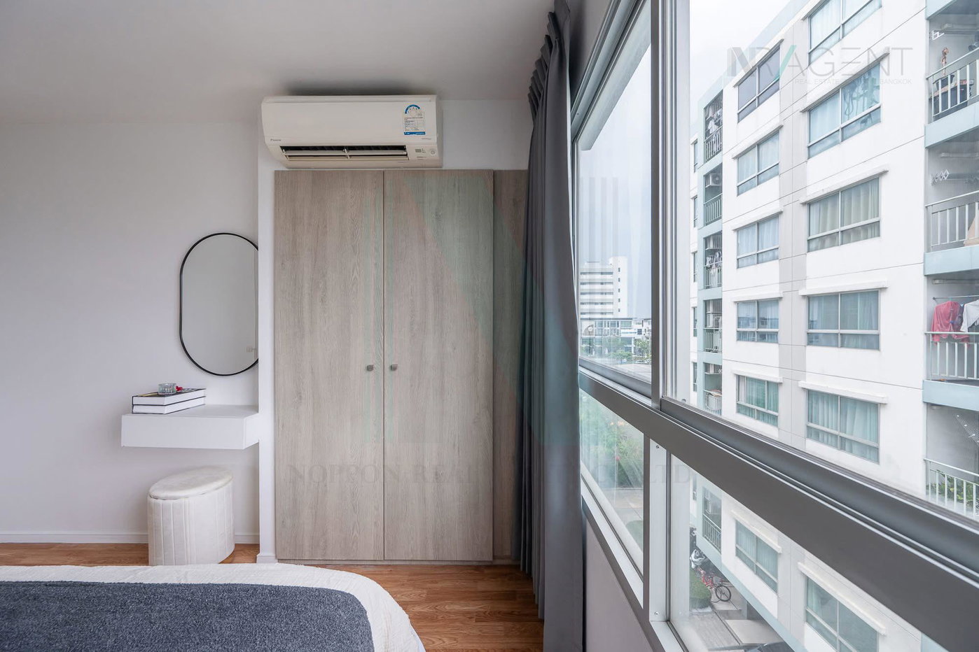 รูป ขายคอนโด ลุมพินี วิลล์ อ่อนนุช-ลาดกระบัง 2 อาคาร 1 ชั้น 7 1 ห้องนอน ขนาด 30 ตรม ใกล้ AIRPORT LINK บ้านทับช้าง - รูปที่ 7/8