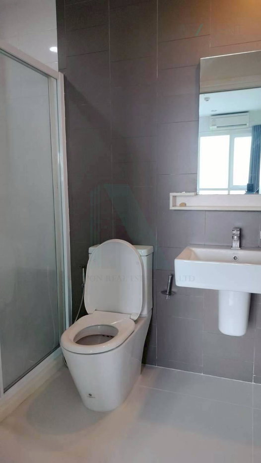 รูป 🚩 ให้เช่าคอนโด เดอะ คีย์ วุฒากาศ อาคาร 1 ชั้น 12 1 ห้องนอน ขนาด 33 ตรม ใกล้ The Mall ท่าพระ - รูปที่ 7/8