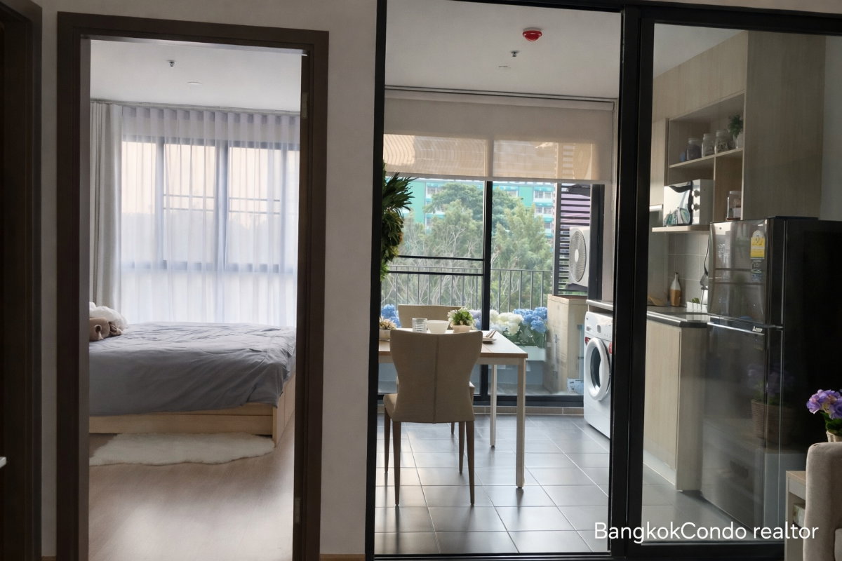 รูป 🍀🍀🍀  Prime Condo Location 🚆 For Rent 📌 ไอดีโอ โอทู(Line:@rent2022) ทำเลดีพร้อมเข้าอยู่✨A11168 - รูปที่ 6/12