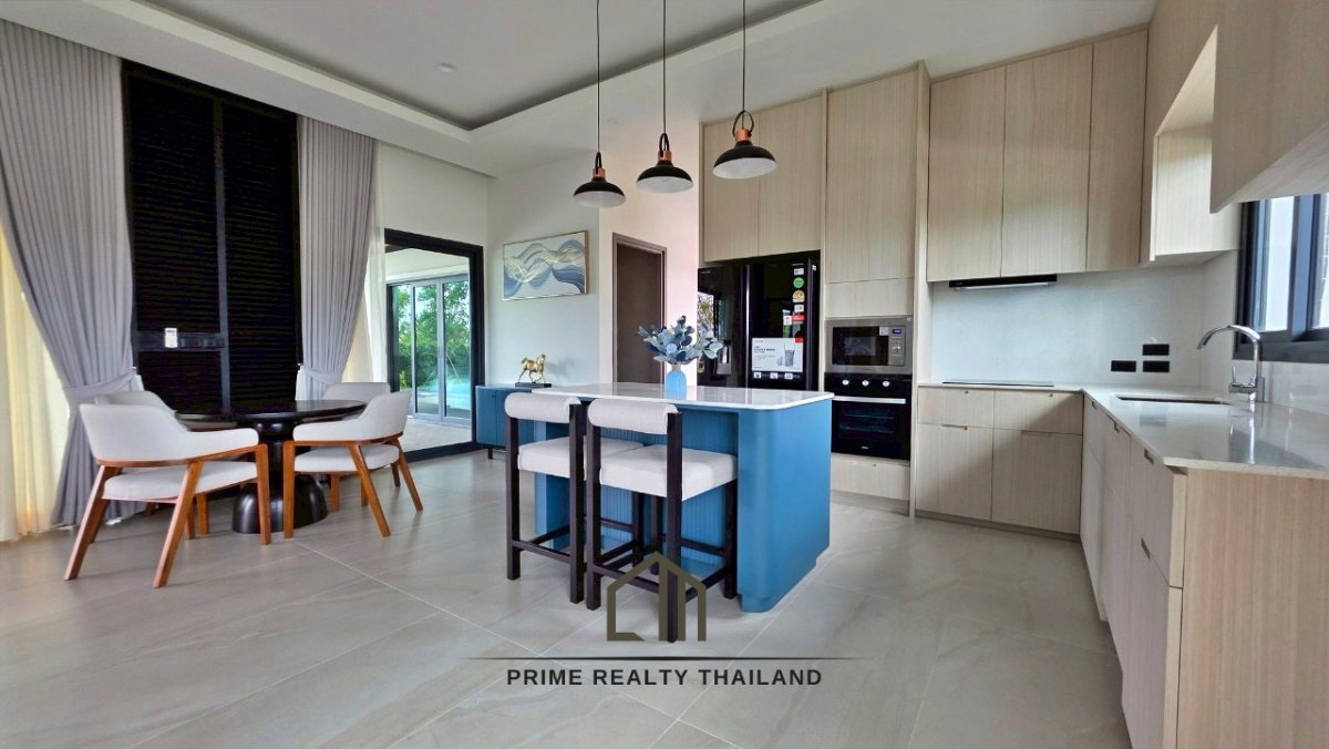 รูป พูลวิลล่าหรูพร้อมเข้าอยู่ – ซอย 112 หัวหิน - รูปที่ 6/15