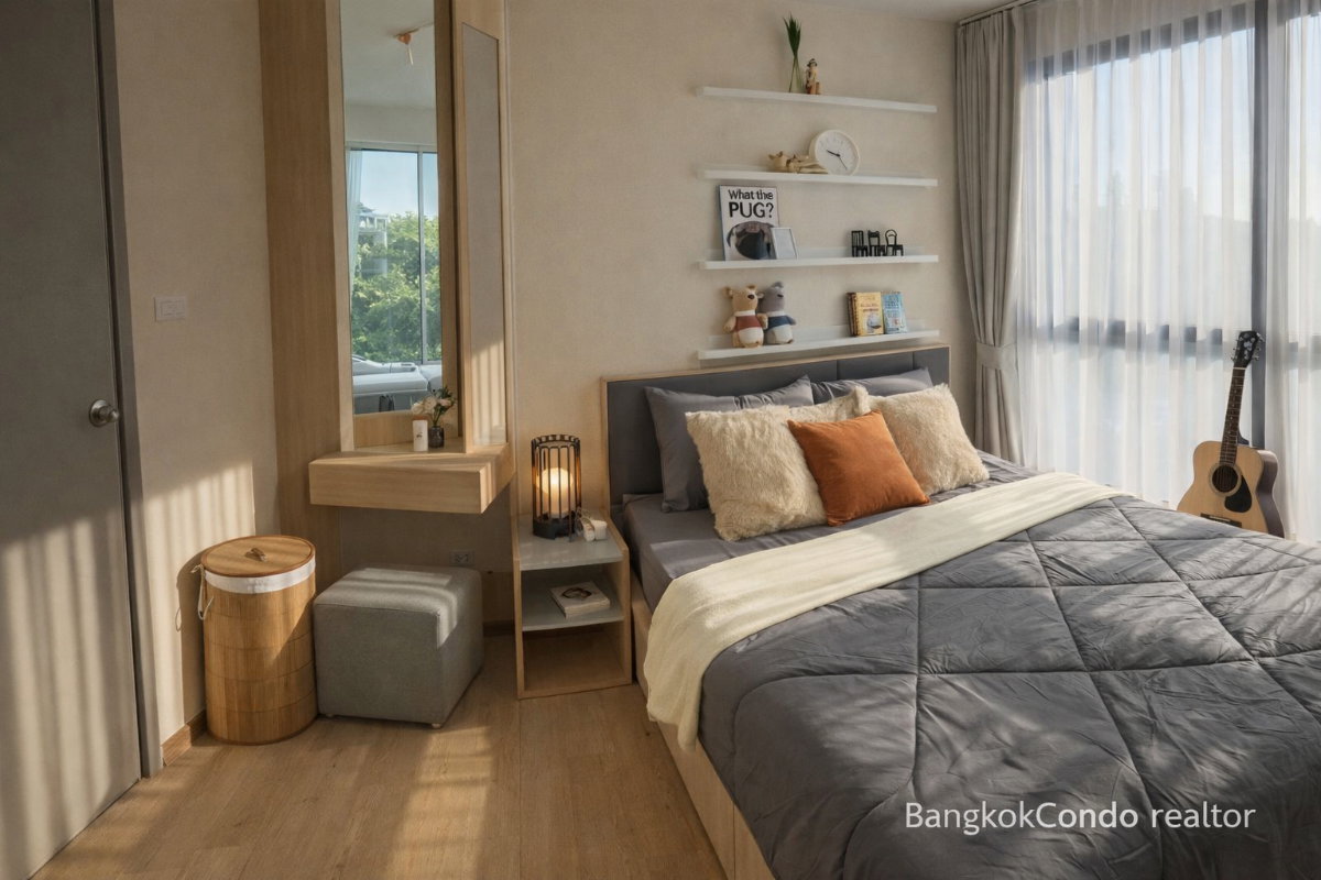 รูป 🍀🍀🍀  Prime Condo Location 🚆 For Rent 📌 ไอดีโอ โอทู(Line:@rent2022) ทำเลดีพร้อมเข้าอยู่✨A11168 - รูปที่ 2/12