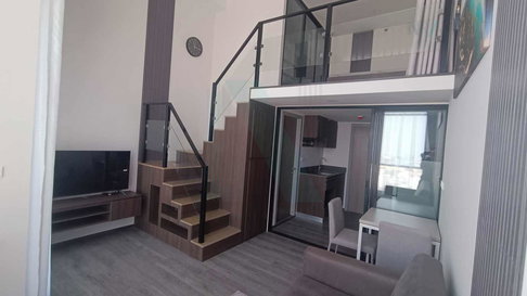 For rent condo THE ORIGIN LADPRAO - BANGKAPI Building 1, Floor 23,Duplex, Room size 35 sqm