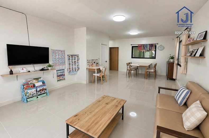 รูป ขายทาวน์โฮม 2 ชั้น หมู่บ้านโมดิ วิลล่า ลาดกระบัง-สุวรรณภูมิ "หลังมุม" ถนนหลวงแพ่ง ใกล้สนามบิน & มอเตอร์เวย์ - รูปที่ 5/15