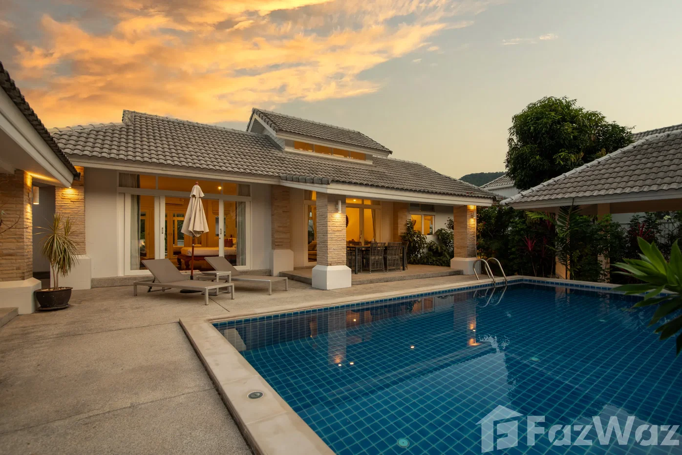 รูป วิลล่าให้เช่า 3 ห้องนอน ในโครงการ บ่อผุด เรสซิเดนซ์ 6175485 - รูปที่ 26/56