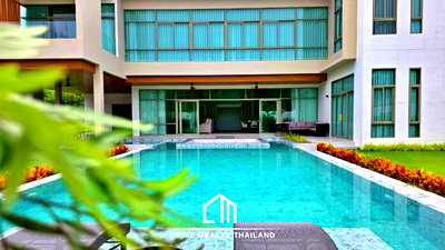 บ้านเดี่ยว ประจวบคีรีขันธ์ : วิลล่าหรู 2 ชั้น พร้อมสระว่ายน้ำ 4 ห้องนอน – โฉนดครุฑแดง ถือกรรมสิทธิ์ฟรีโฮลด์