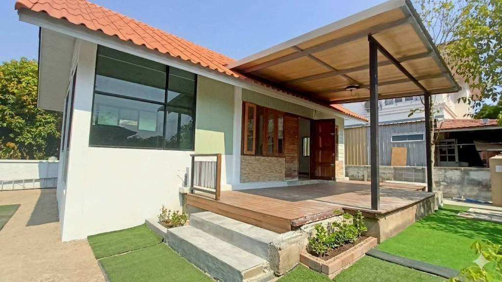 รูป Navara Rangsit -klong 2 นาวาร่า รังสิต คลอง 2 : บ้านเดี่ยว 1 ชั้น 70.7 ตร.ว ใกล้ห้างฟิวเจอร์ปาร์ค ใกล้สนามบิน ใกล้ตลาดไท ราคาไม่ถึง 2 ล้าน - รูปที่ 3/27