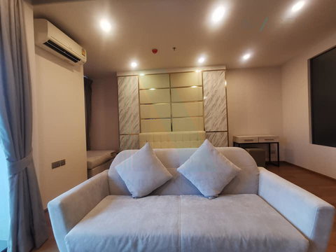 For Rent Condo Q CHIDLOM - PHETCHABURI Building 1, Floor 12,Studio, Room size 47.00 sqm