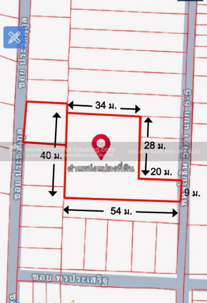 รูป ขาย ที่ดิน 386 ตรว. ซ.สายไหม6 หรือ ซ.พหลโยธิน54/1แยก8 ใกล้ถนนจันทรุเบกษา แยกคปอ. โรงเรียนฤทธิยะวรรณาลัย - รูปที่ 10/18