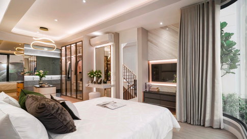 R157 🌿 Luxury townhome at Forest Ratchada 18, near MRT Sutthisan, priced at only 14.9 million baht.