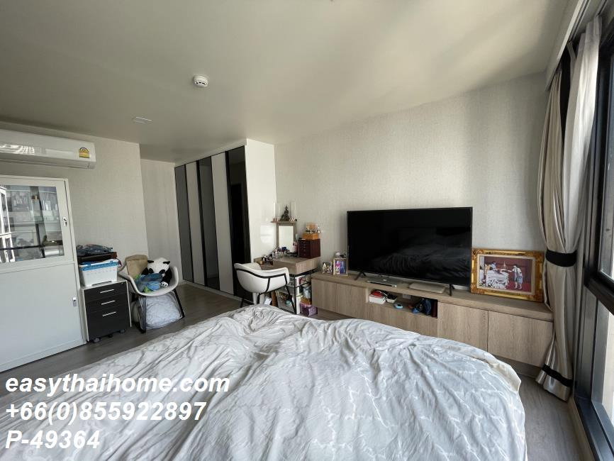 รูป P-49364 2 นอนวิวสระ @ MRT พระราม 9! มาเอสโตร 03 สุดหรู 35,000 บาท | Line Id: @easythaihome | 085-592-2897 - รูปที่ 3/14