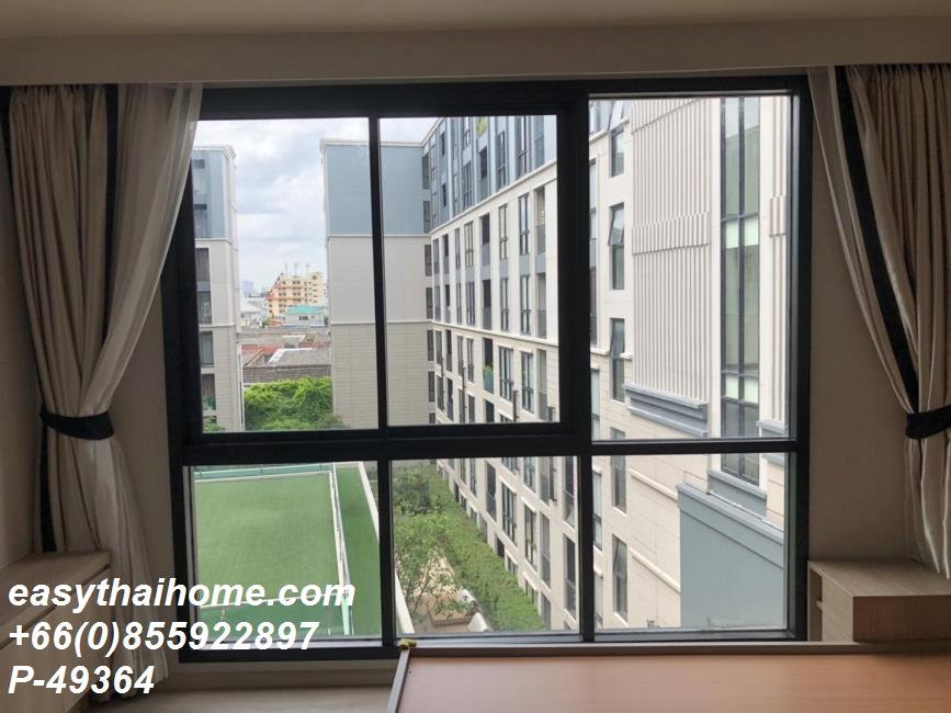 รูป P-49364 2 นอนวิวสระ @ MRT พระราม 9! มาเอสโตร 03 สุดหรู 35,000 บาท | Line Id: @easythaihome | 085-592-2897 - รูปที่ 13/14