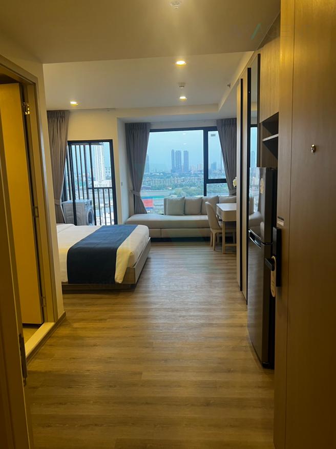 รูป ให้เช่าคอนโด ออริจิ้น เพลส บางนา อาคาร 1 ชั้น 17 สตูดิโอ ขนาด 28 ตรม ใกล้ Central บางนา - รูปที่ 1/8