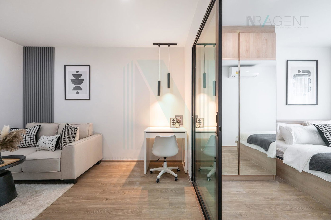 รูป 🔺 ขายคอนโด ไฮ สุขุมวิท 93 คอนโด อาคาร 1 ชั้น 7 1 ห้องนอน ขนาด 29 ตรม ใกล้ Big C อ่อนนุช - รูปที่ 6/8